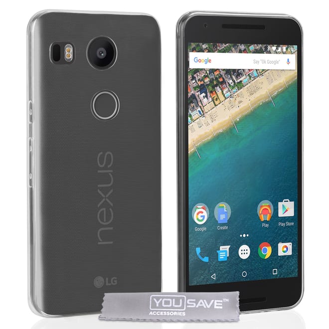 Ultra-Thin Διάφανη Θήκη LG Nexus 5X