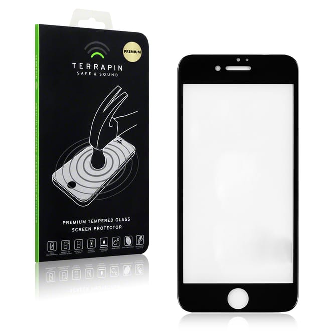 Terrapin Edge to EdgeTempered Glass - Αντιχαρακτικό Γυάλινο Screen Protector iPhone 7 - Black 