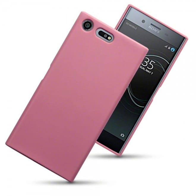 Terrapin Θήκη Σιλικόνης Sony Xperia XZ Premium - Pink Matte