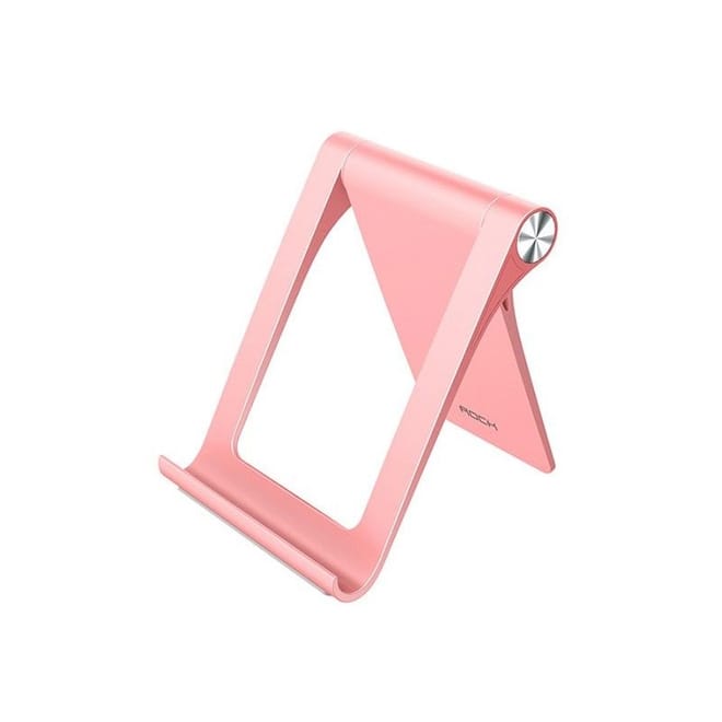 Rock Universal Desktop Stand - Βάση για Smartphones και Tablet από 3'' έως 11'' - Pink