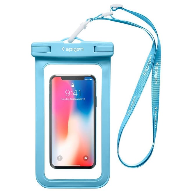 Spigen VELO Universal Waterproof Phone Case - Αδιάβροχη Θήκη για Κινητά έως 6'' - Blue