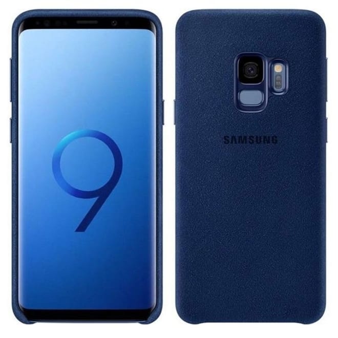 Samsung Official Alcantara Σκληρή Θήκη Samsung Galaxy S9 - Dark Blue