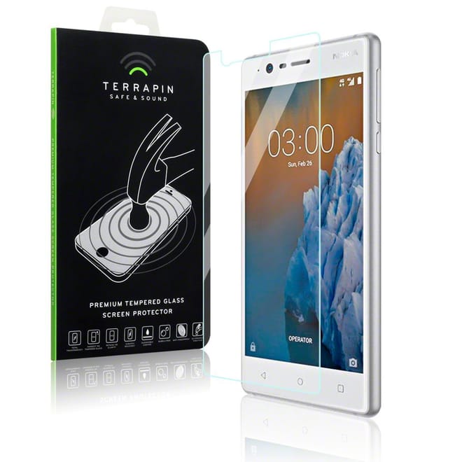 Terrapin Tempered Glass - Αντιχαρακτικό Γυάλινο Screen Protector Nokia 3 