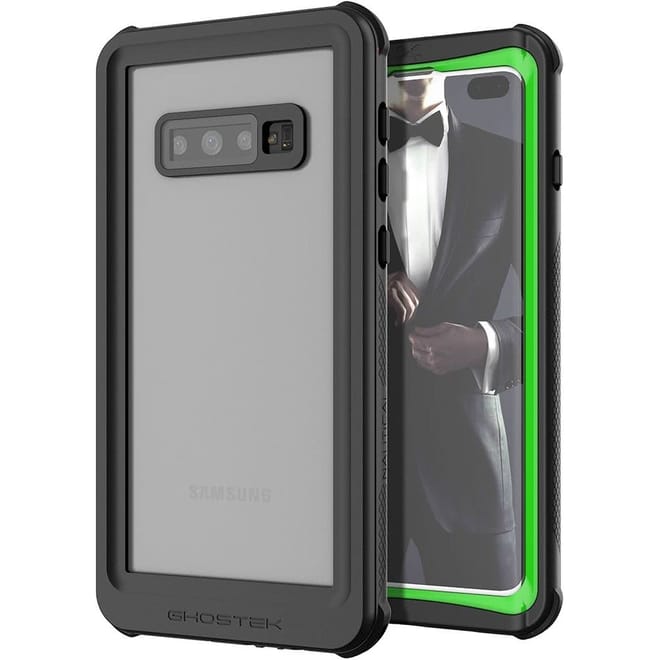 Ghostek Nautical 2 Αδιάβροχη Θήκη Samsung Galaxy S10 Plus - Green / Black