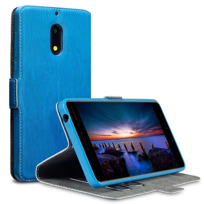 Terrapin Θήκη Πορτοφόλι Nokia 6 - Blue