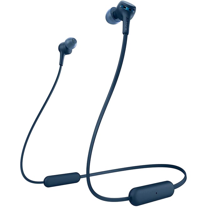 Sony Bluetooth Neckband WI-XB400 Ασύρματα Ακουστικά - Blue 