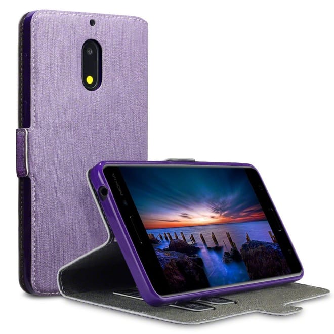 Terrapin Θήκη Πορτοφόλι Nokia 6 - Purple