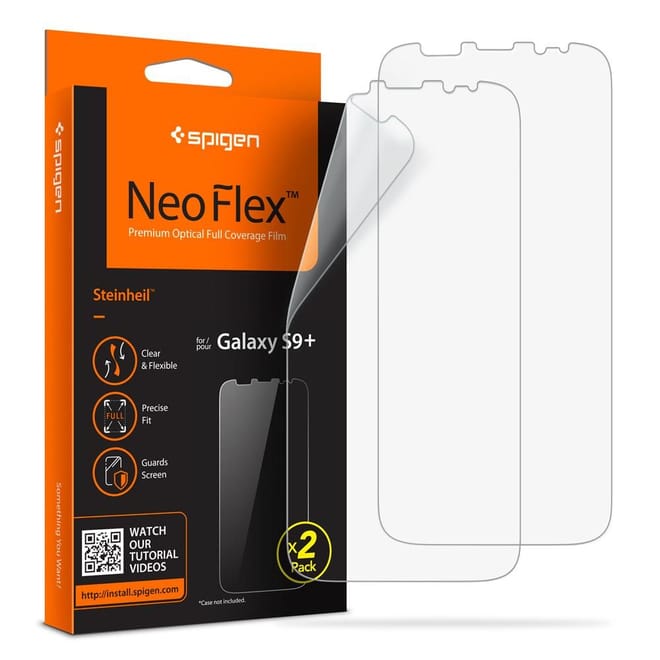 Spigen Screen Protector Neo Flex HD Samsung Galaxy S9 Plus (Case Friendly) - 2τμχ