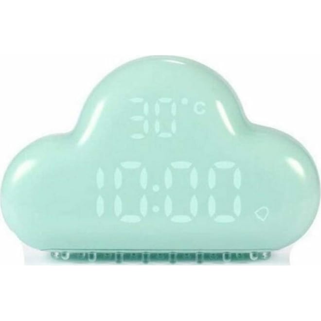 Allocacoc Cloud Alarm Clock Muid - Ψηφιακό Ξυπνητήρι - Green