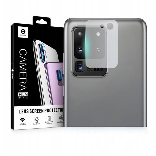Mocolo TG+ Glass Camera Protector - Αντιχαρακτικό Προστατευτικό Γυαλί για Φακό Κάμερας Samsung Galaxy S20 Ultra 