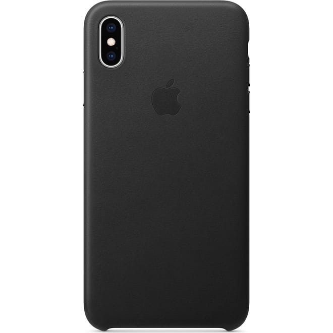 Official Apple Δερμάτινη Θήκη iPhone XS Max - Black