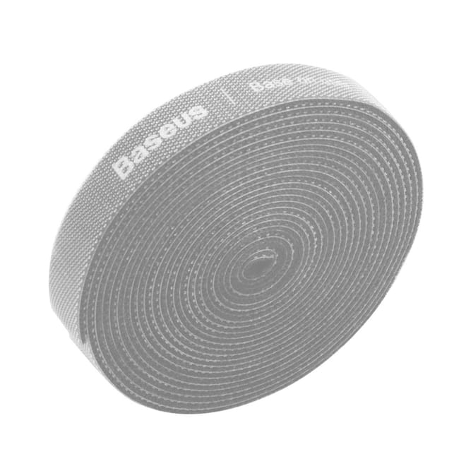 Baseus Rainbow Circle Velcro Strap Συγκράτησης Καλωδίων - Grey