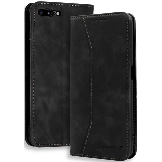 Bodycell Θήκη - Πορτοφόλι Apple iPhone 8 Plus / 7 Plus - Black