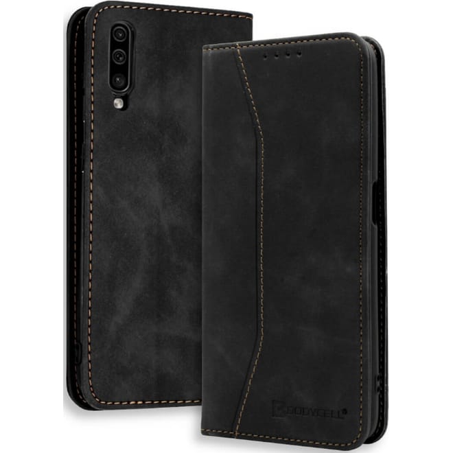Bodycell Θήκη - Πορτοφόλι Samsung Galaxy A50/A30s - Black