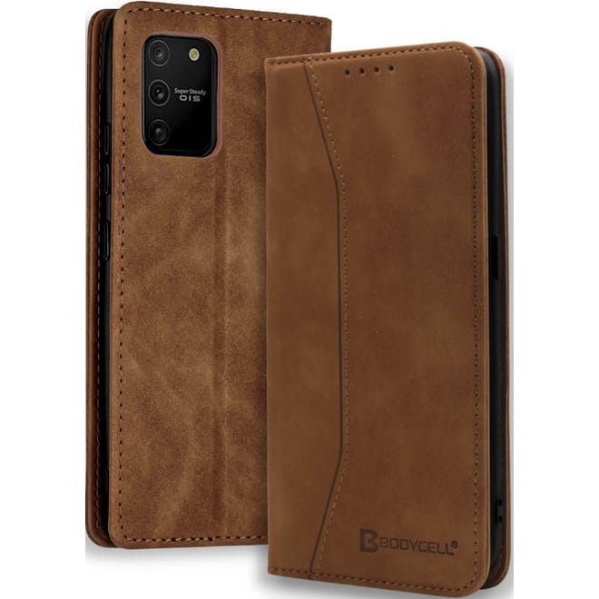 Bodycell Θήκη - Πορτοφόλι Samsung Galaxy S10 Lite - Brown