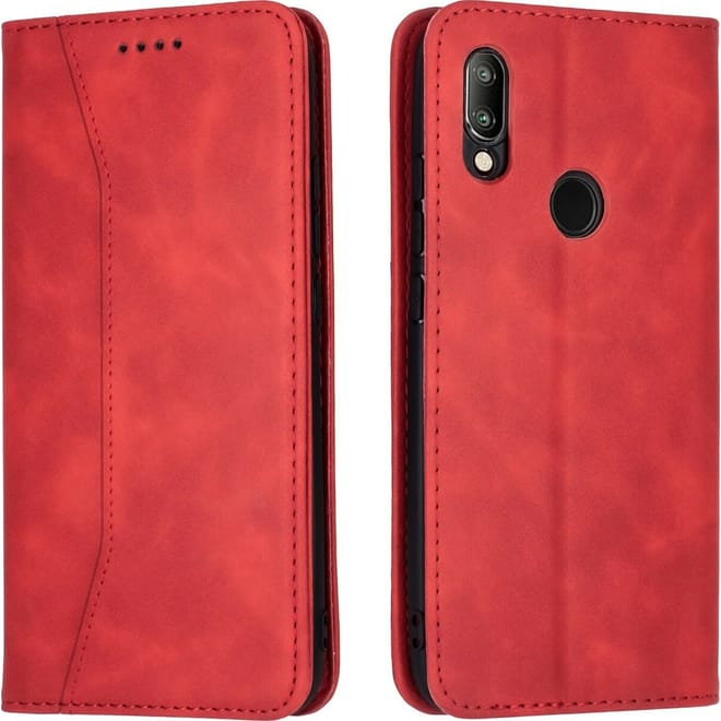 Bodycell Θήκη - Πορτοφόλι Xiaomi Redmi 7 - Red 