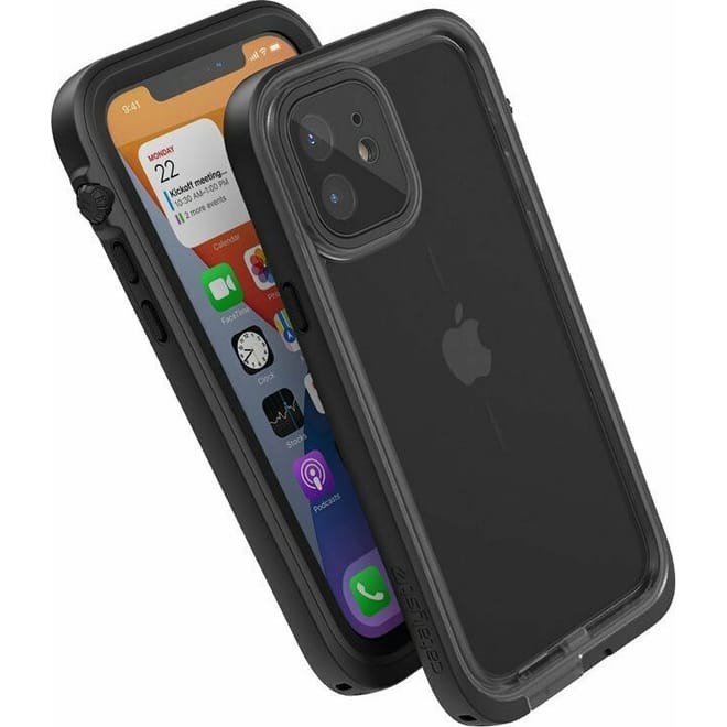 Catalyst Αδιάβροχη Θήκη Total Protection Apple iPhone 12 - Stealth Black