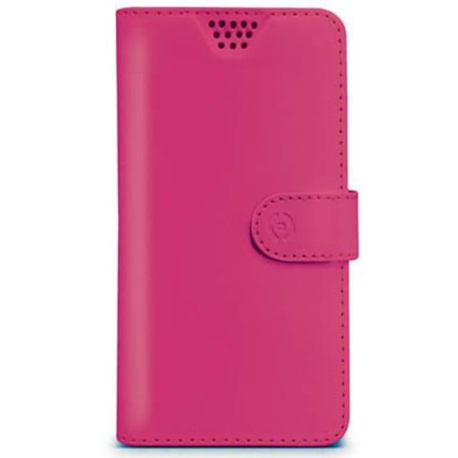 Celly Wally Θήκη - Πορτοφόλι Universal για Smartphones έως 5.0" - Pink