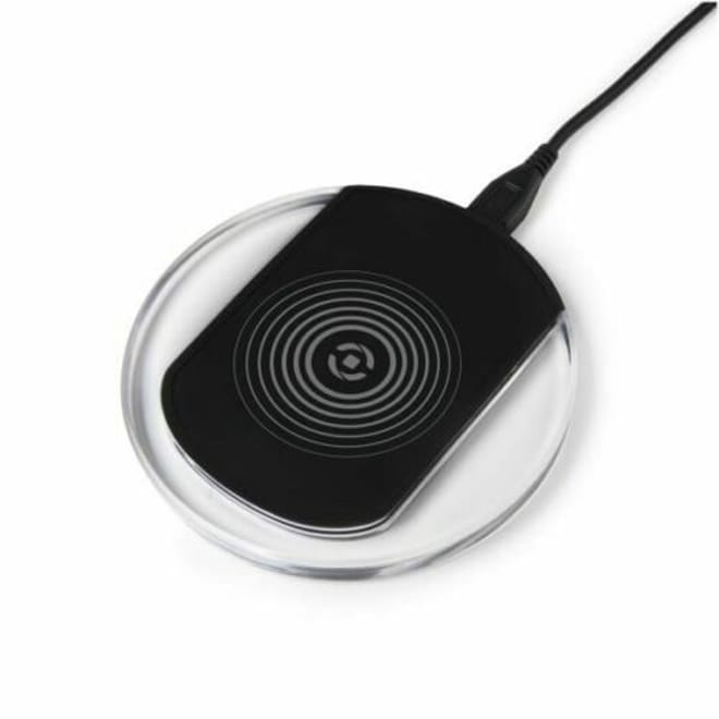 Celly Fast Wireless Charger Kit Ασύρματος Φορτιστής - Με Καλώδιο microUSB - Black