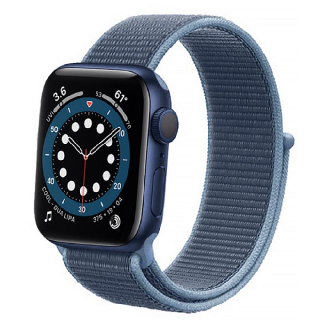 Crong Nylon Λουράκι Apple Watch SE/9/8/7/6/5/4 (41/40mm) - Ocean Blue