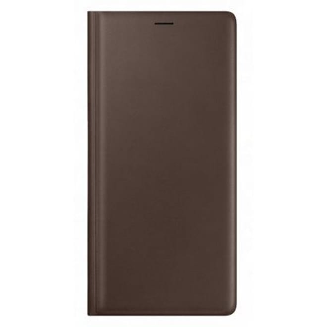 Samsung Official Leather Wallet - Δερμάτινη Θήκη Wallet για Samsung Galaxy Note 9 - Brown