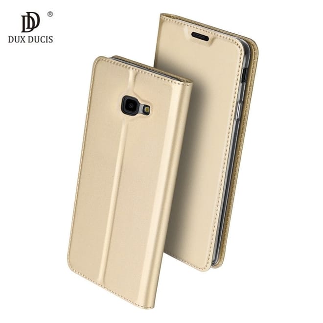 Duxducis Θήκη - Πορτοφόλι Samsung Galaxy J4 Plus 2018 - Gold
