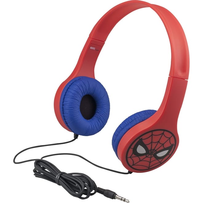 eKids Marvel Spiderman - Ενσύρματα Ακουστικά Κεφαλής για Παιδιά - Red / Blue
