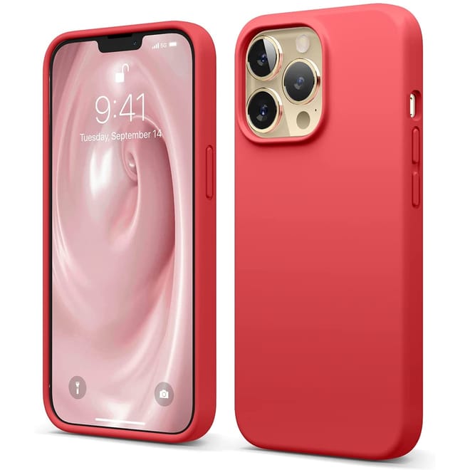 Elago Premium Θήκη Σιλικόνης Apple iPhone 13 Pro - Red