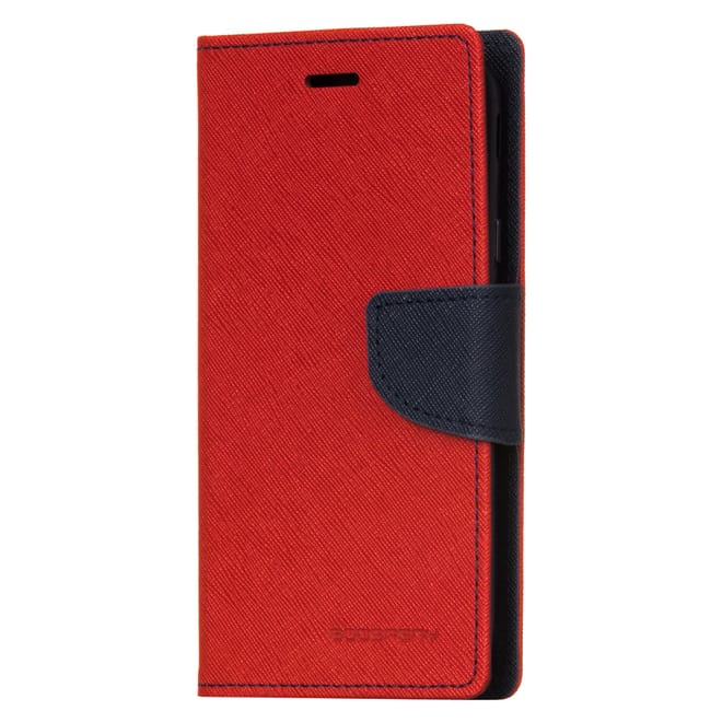 Mercury Fancy Diary Θήκη-Πορτοφόλι Xiaomi Redmi Note 4/4X - Red Navy 