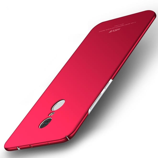 MSVII Super Slim Σκληρή Θήκη PC Xiaomi Redmi Note 4X / Redmi Note 4 (Snapdragon Global Version) - Red (G2-03a)