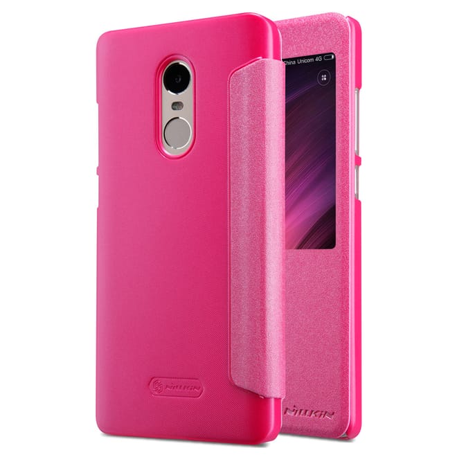 Nillkin Θήκη Sparkle View-Flip Xiaomi Redmi Note 4/Note 4Χ - Pink