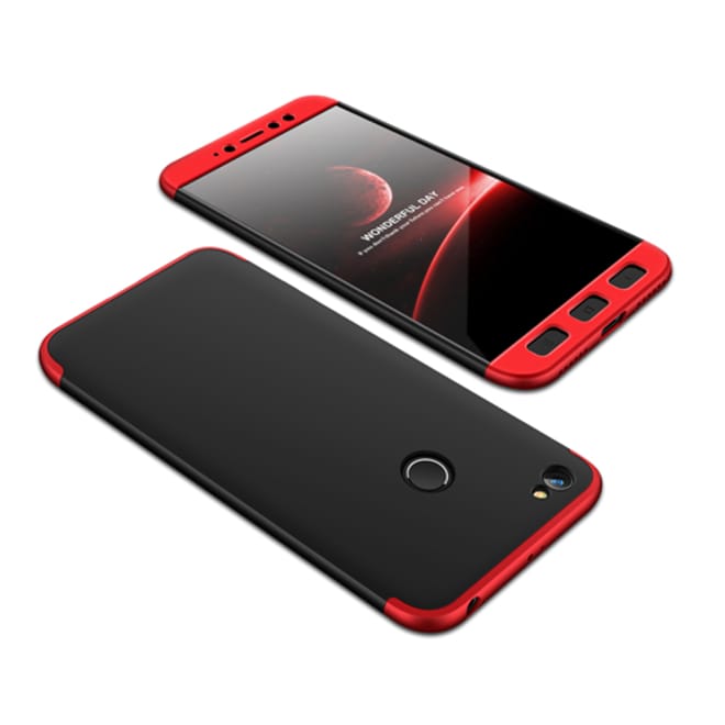 Θήκη Hybrid Full Body 360° Xiaomi Redmi Note 5A Prime - Black/Red