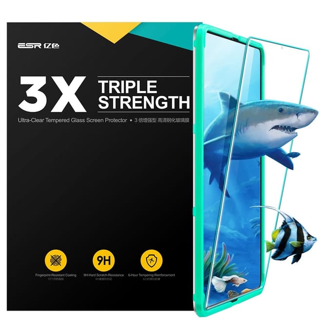 ESR Triple Strength - Ultra-Clear Tempered Glass Screen Protector iPad Pro 11'' 2022 / 2021 / 2020 / 2018 - 0.3mm