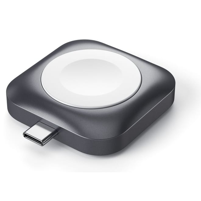 Satechi USB-C Magnetic Charging Dock 5W - Μαγνητική Βάση Φόρτισης για Apple Watch Ultra/SE/8/7/6/5/4/3 - Space Grey