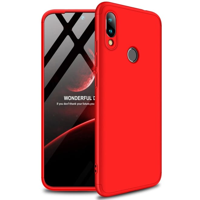 GKK Θήκη Hybrid Full Body 360° Xiaomi Redmi Note 7 - Red