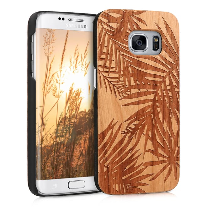 KW Ξύλινη Θήκη Samsung Galaxy S7 - Brown