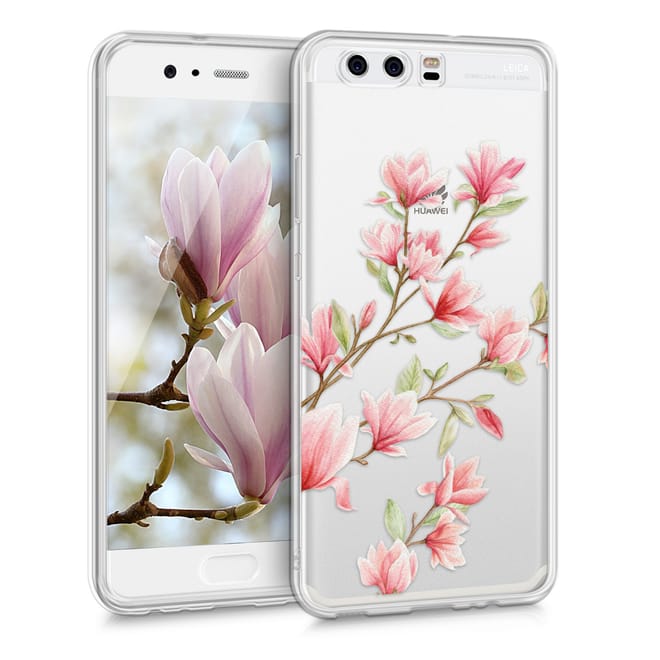 KW Θήκη Σιλικόνης Case for Huawei P10 - Light Pink / White / Transparent (40970.31)