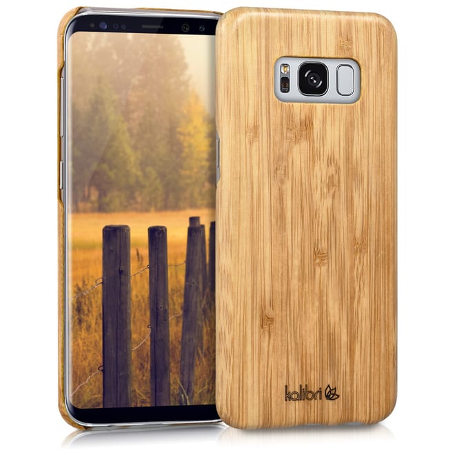 Kalibri Ξύλινη Θήκη Samsung Galaxy S8 - Light Brown