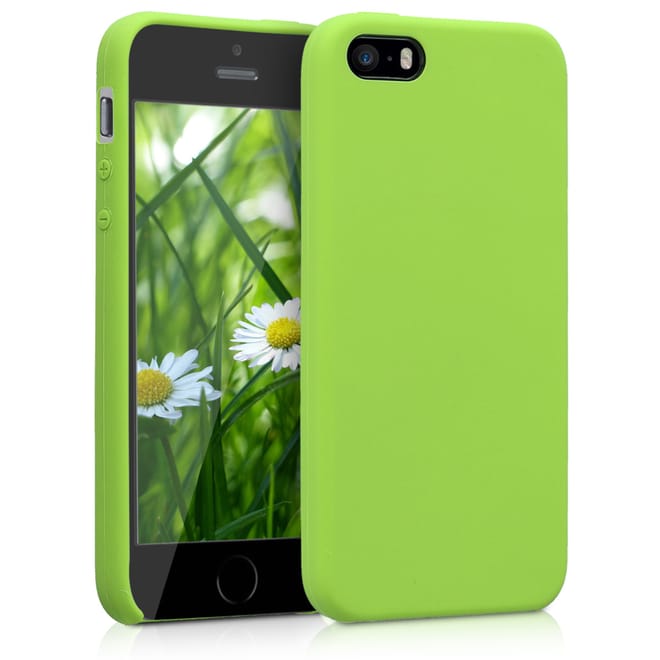 KW Soft Flexible Rubber Θήκη Σιλικόνης iPhone SE / 5 / 5S - Πράσινο
