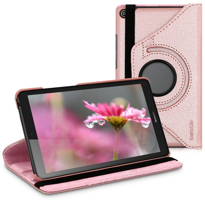 KW Θήκη 360° Huawei MediaPad T3 7.0 - Συνθετικό Δέρμα - Rose Gold 