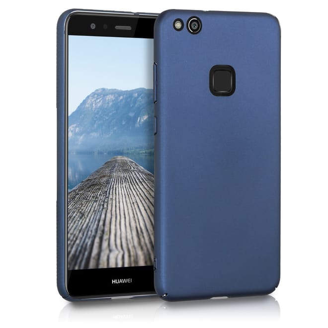 KW Slim Anti-Slip Cover - Σκληρή Θήκη Καουτσούκ Huawei P10 Lite - Σκούρο μπλε μεταλλικό