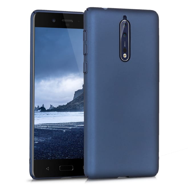 KW Σκληρή Θήκη Nokia 8 - Dark Blue Matte