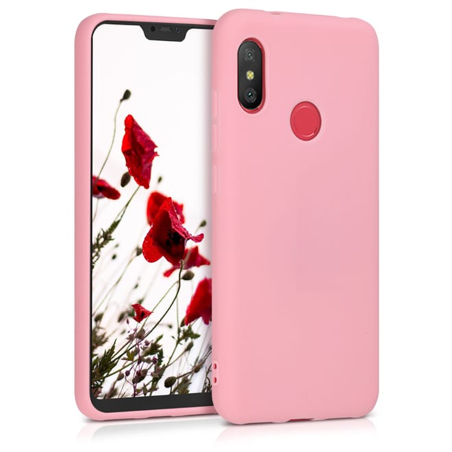 KW Θήκη Σιλικόνης Xiaomi Mi A2 Lite / Redmi 6 Pro - Light Pink Matte