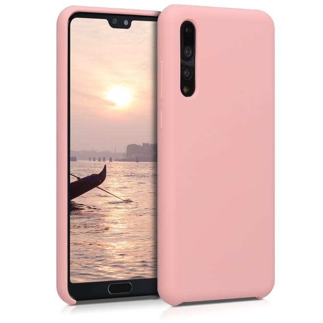 KW Soft Flexible Rubber Θήκη Σιλικόνης (TPU) - Huawei P20 Pro - Ανοιχτό ροζ