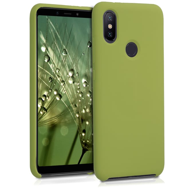 KW Θήκη Σιλικόνης Xiaomi Mi 6X / Mi A2 - Pale Olive Green