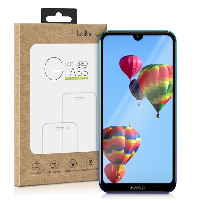 Kalibri Tempered Glass - Fullface Αντιχαρακτικό Γυαλί Οθόνης Huawei Y7 2019 / Y7 Prime 2019 - Black (48805.01)