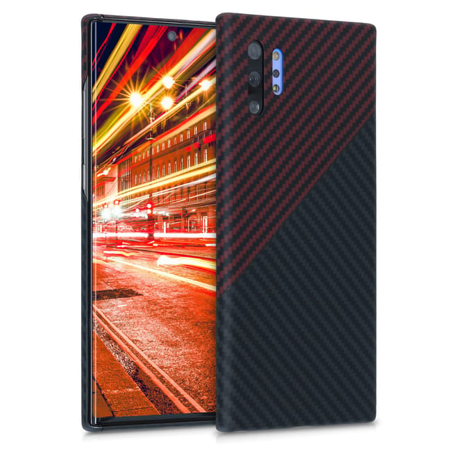 Kalibri Aramid Fiber Body - Σκληρή Θήκη Samsung Galaxy Note 10 Plus - Red Matte / Black Matte