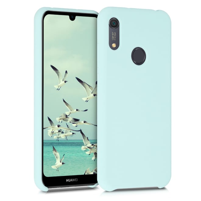 KW Θήκη Σιλικόνης Huawei Y6s 2019 - Soft Flexible Rubber Protective Cover - Mint Matte