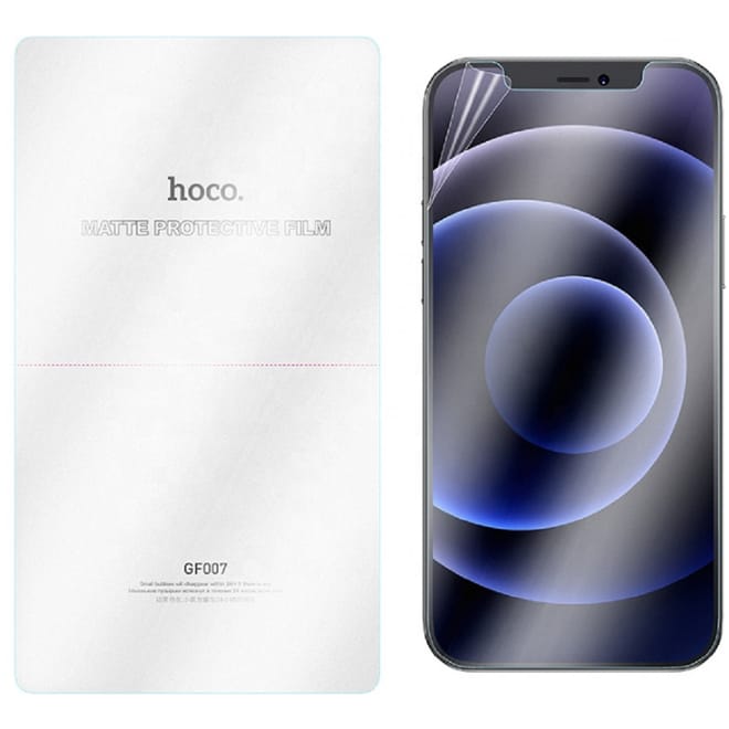 Hoco Hydrogel Pro HD Matte Back Protector - Ματ Μεμβράνη Προστασίας Πλάτης Apple iPhone 12 Pro Max - 0.15 mm - Matte