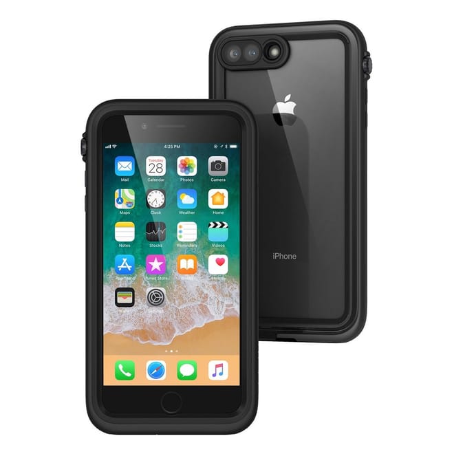 Catalyst Αδιάβροχη Θήκη iPhone 8 Plus / 7 Plus με TouchID - Stealth Black